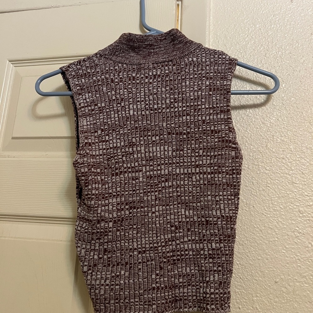 Forever 21 Sleeveless Ribbed Knit Top